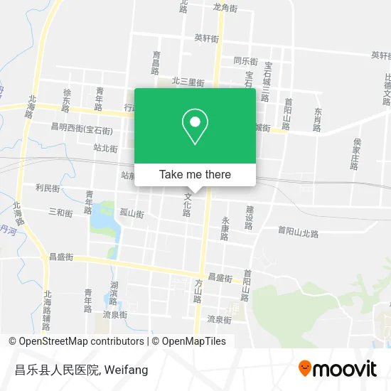 昌乐县人民医院 map