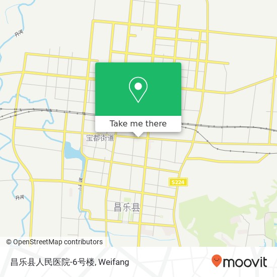 昌乐县人民医院-6号楼 map
