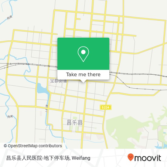 昌乐县人民医院-地下停车场 map
