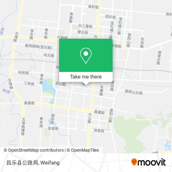 昌乐县公路局 map