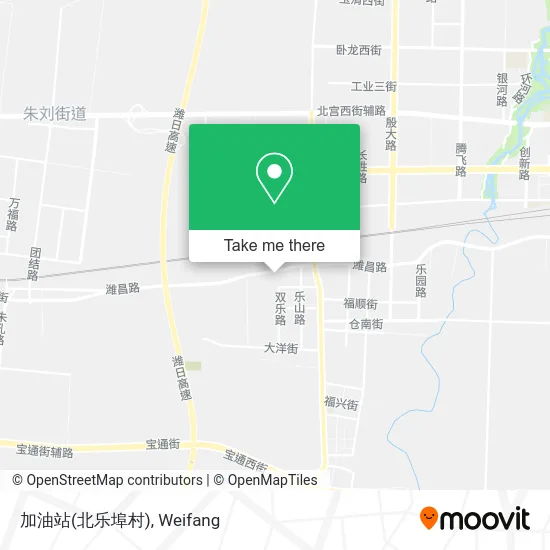 加油站(北乐埠村) map