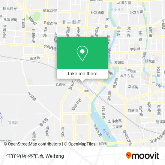 佳宜酒店-停车场 map