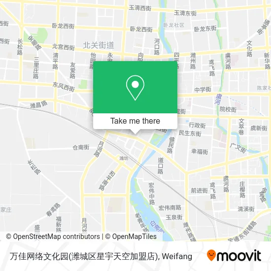万佳网络文化园(潍城区星宇天空加盟店) map