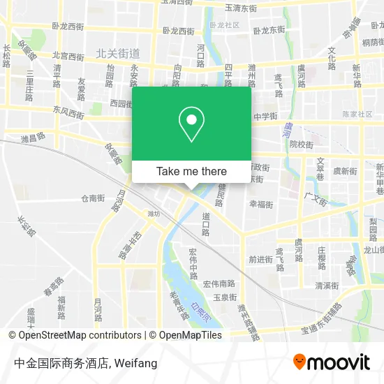 中金国际商务酒店 map