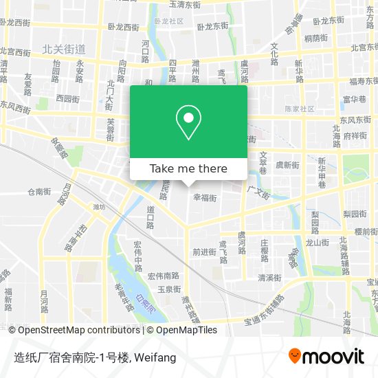 造纸厂宿舍南院-1号楼 map