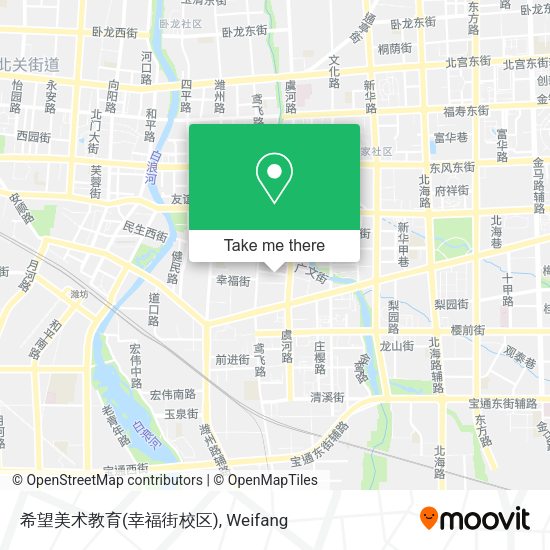 希望美术教育(幸福街校区) map