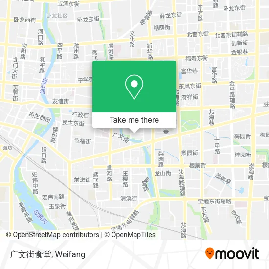 广文街食堂 map