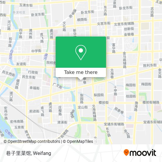 巷子里菜馆 map