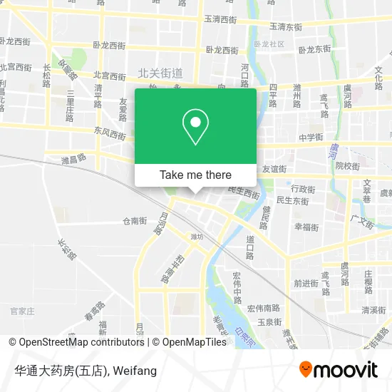 华通大药房(五店) map