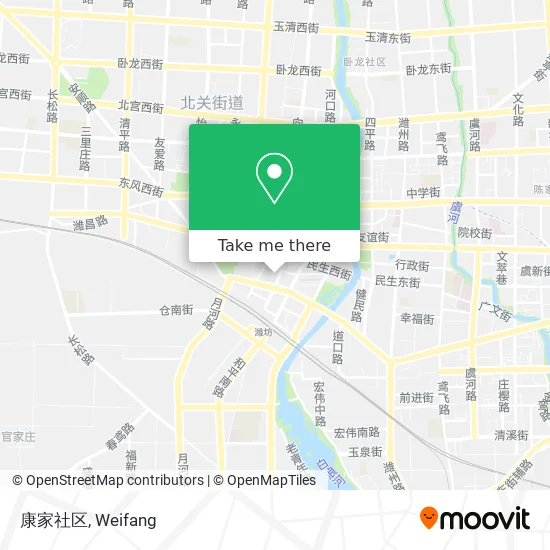 康家社区 map