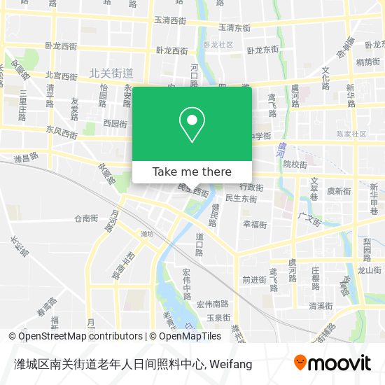 潍城区南关街道老年人日间照料中心 map