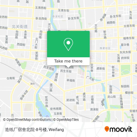 造纸厂宿舍北院-8号楼 map