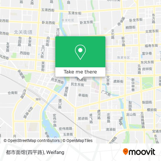 都市面馆(四平路) map