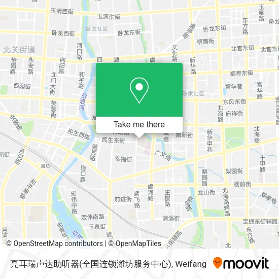 亮耳瑞声达助听器(全国连锁潍坊服务中心) map