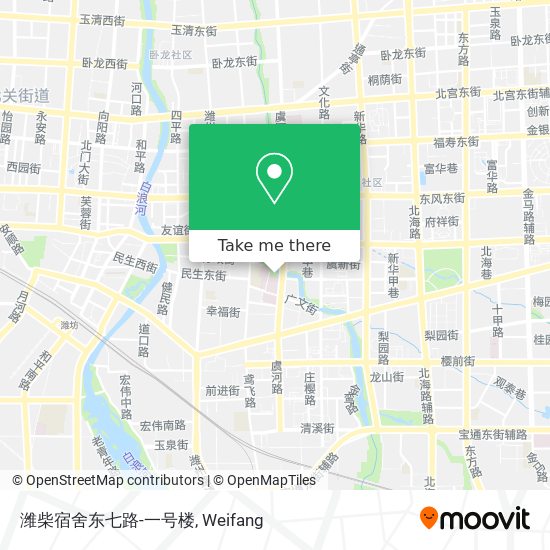 潍柴宿舍东七路-一号楼 map