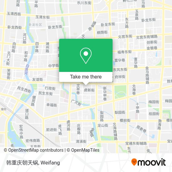韩重庆朝天锅 map
