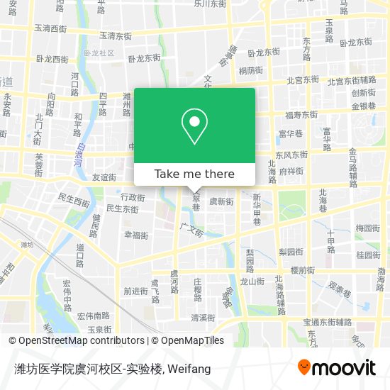 潍坊医学院虞河校区-实验楼 map