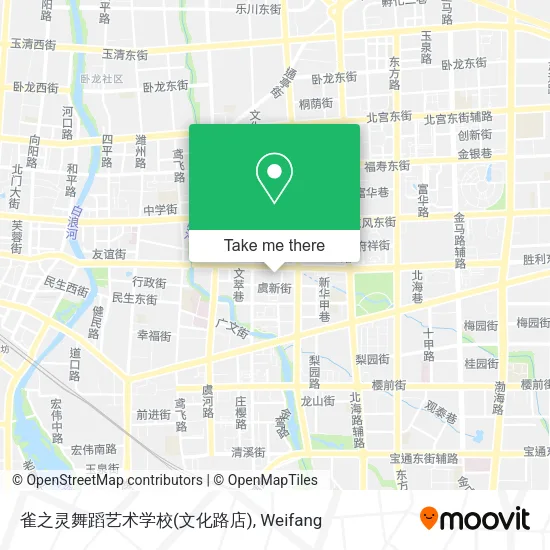 雀之灵舞蹈艺术学校(文化路店) map