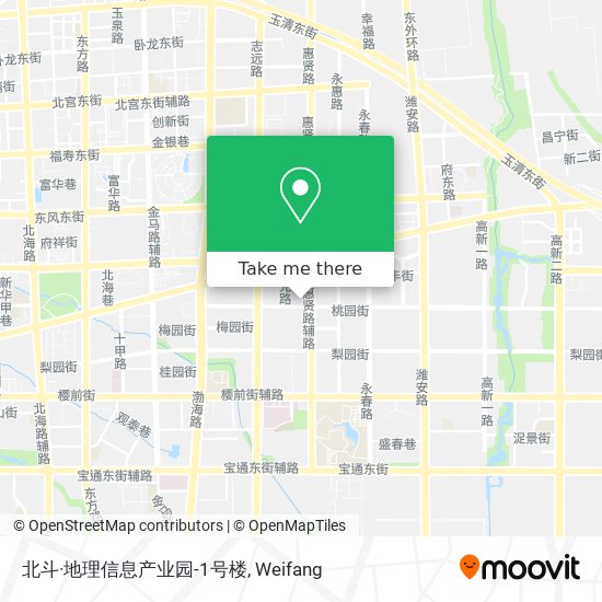 北斗·地理信息产业园-1号楼 map