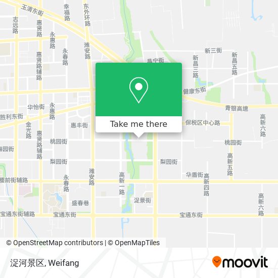 浞河景区 map