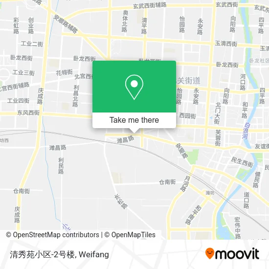 清秀苑小区-2号楼 map