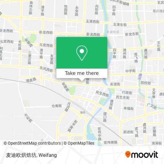 麦迪欧烘焙坊 map
