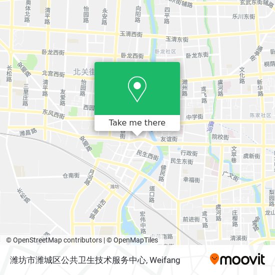 潍坊市潍城区公共卫生技术服务中心 map