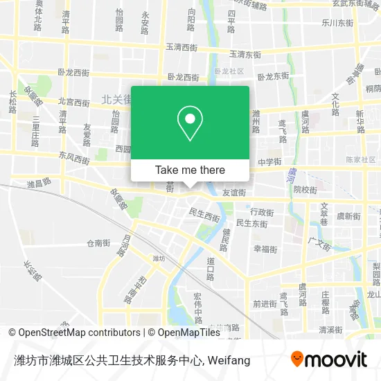潍坊市潍城区公共卫生技术服务中心 map