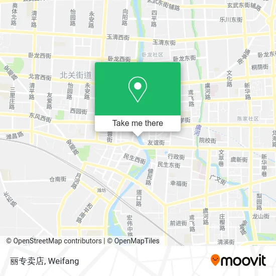 丽专卖店 map