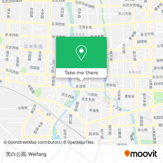 黑白公园 map