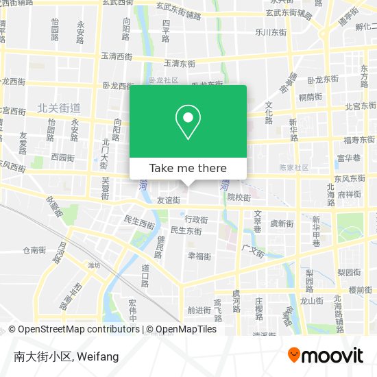 南大街小区 map