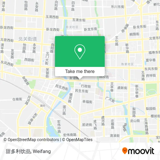 甜多利饮品 map