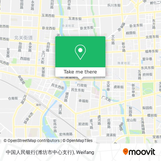 中国人民银行(潍坊市中心支行) map