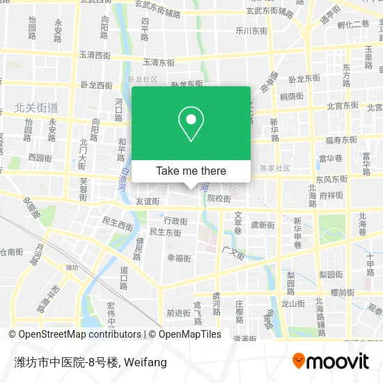 潍坊市中医院-8号楼 map