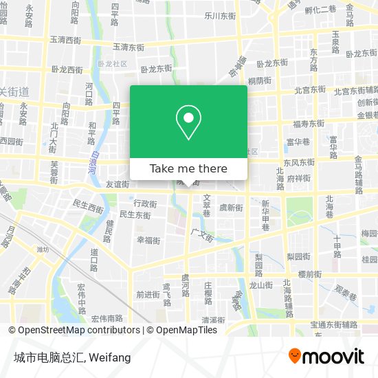 城市电脑总汇 map