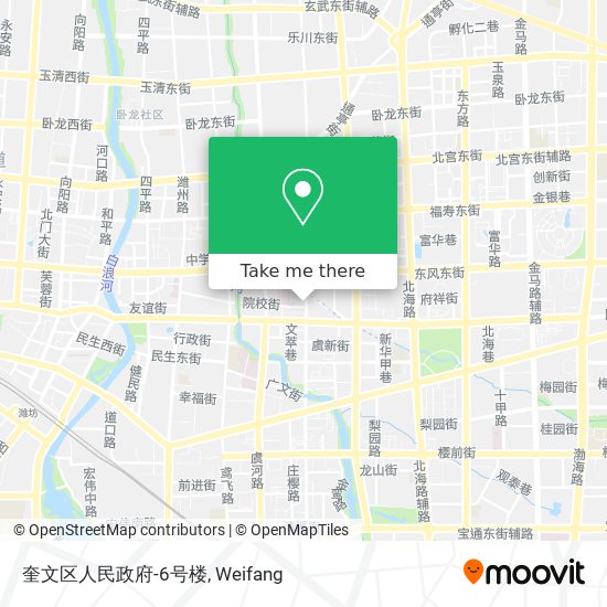 奎文区人民政府-6号楼 map