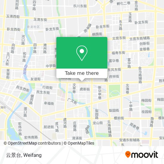 云景台 map