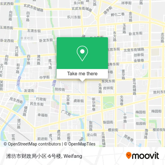 潍坊市财政局小区-6号楼 map