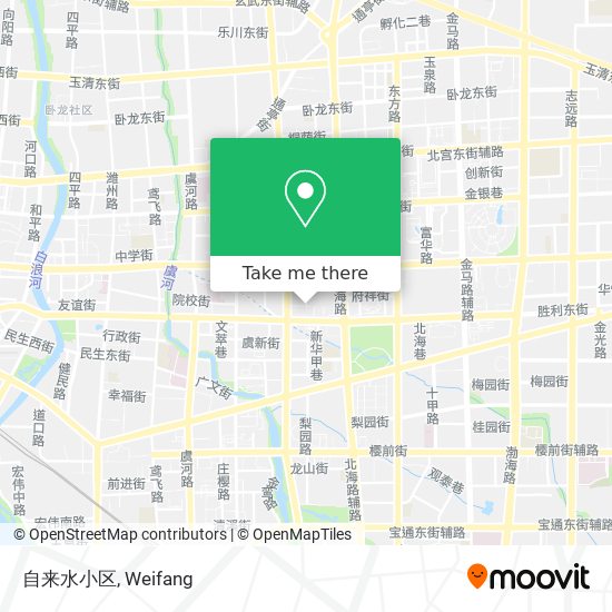 自来水小区 map