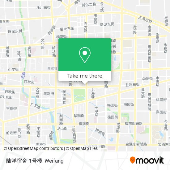 陆洋宿舍-1号楼 map
