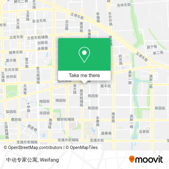 中动专家公寓 map