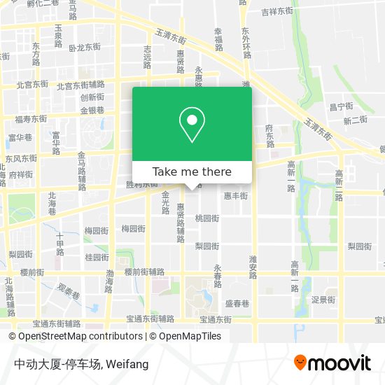中动大厦-停车场 map