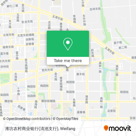 潍坊农村商业银行(清池支行) map