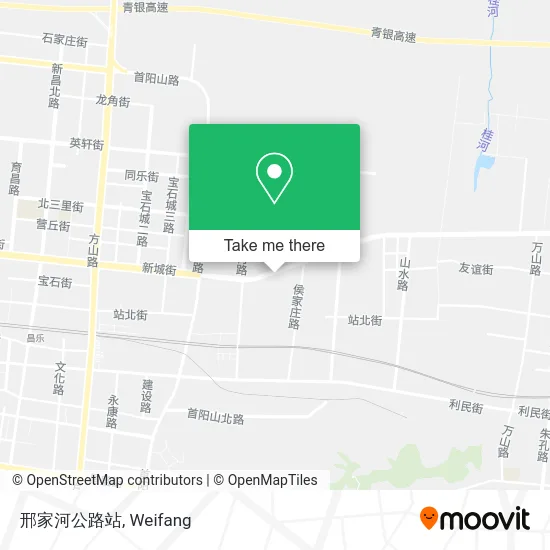 邢家河公路站 map