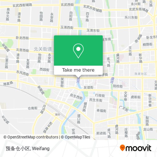 预备仓小区 map