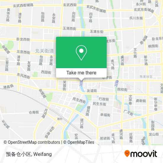 预备仓小区 map