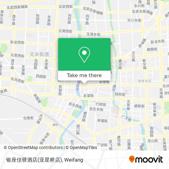 银座佳驿酒店(亚星桥店) map