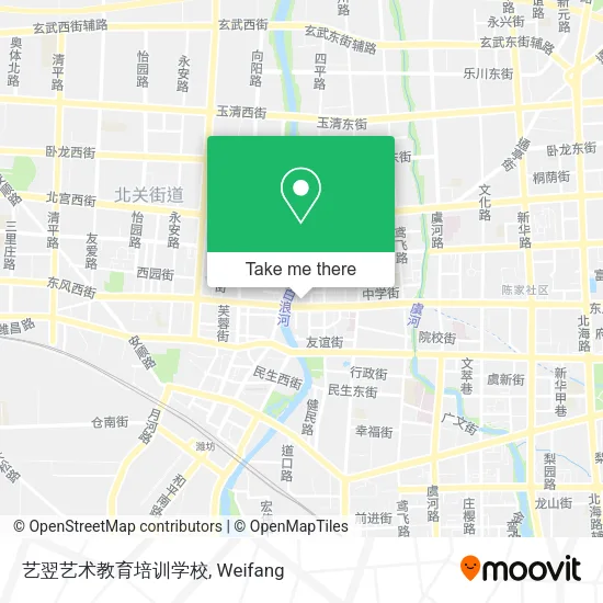 艺翌艺术教育培训学校 map