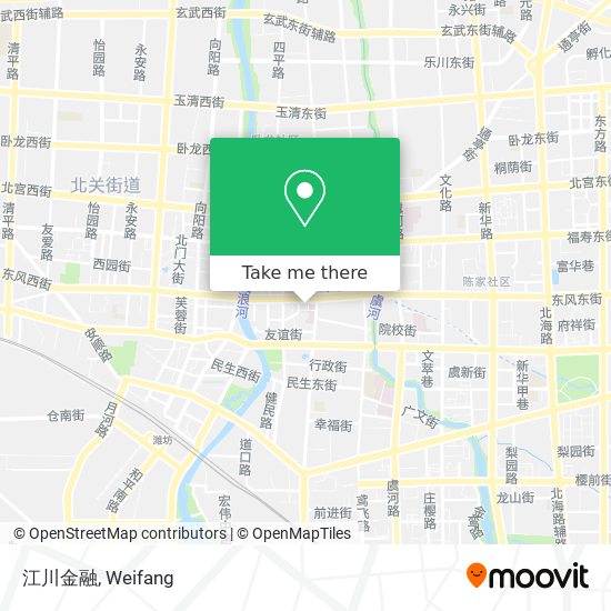 江川金融 map