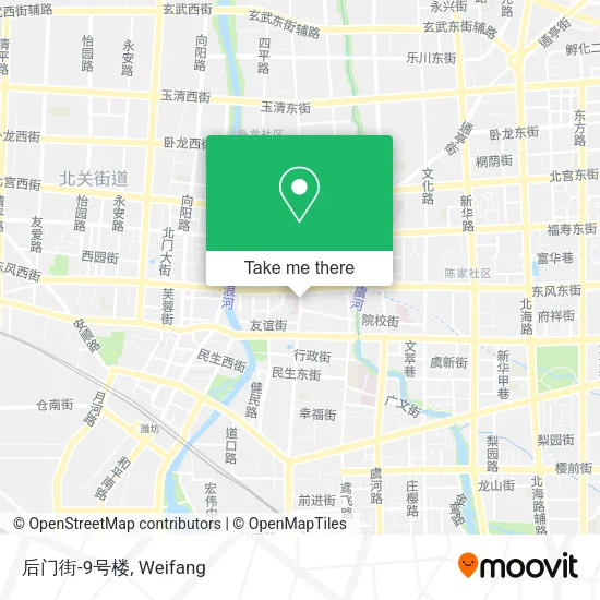后门街-9号楼 map